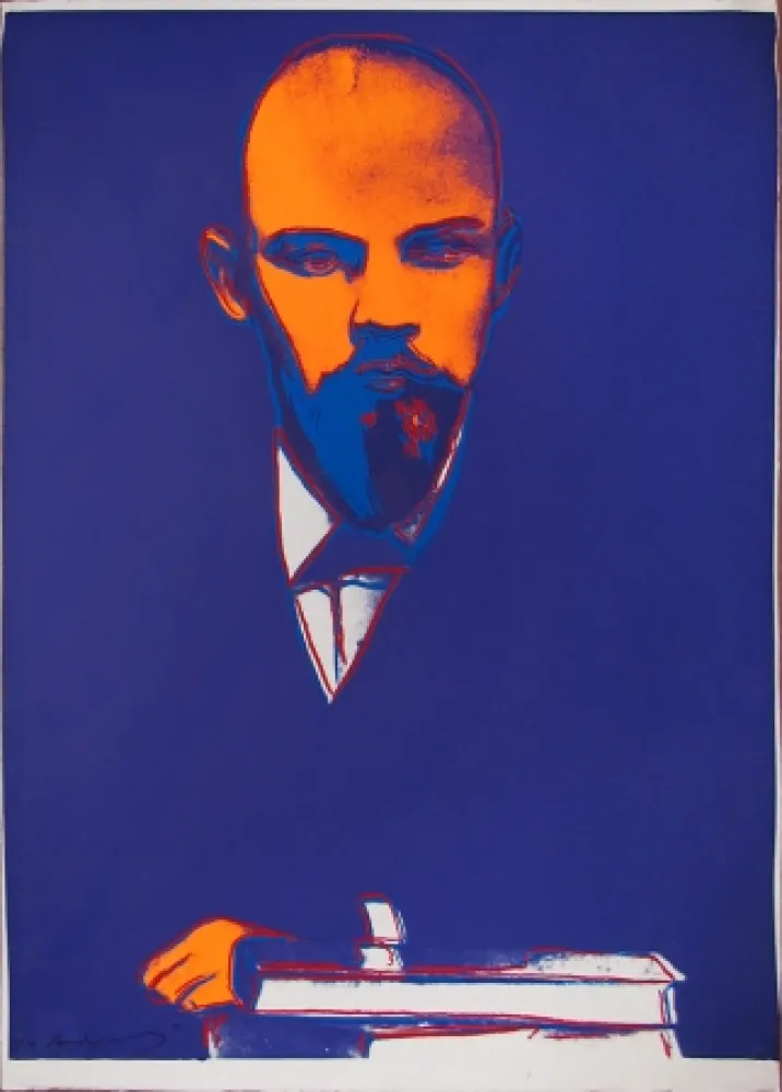 Zeefdruk Warhol - Lenin 402 Trial Proof by Andy Warhol