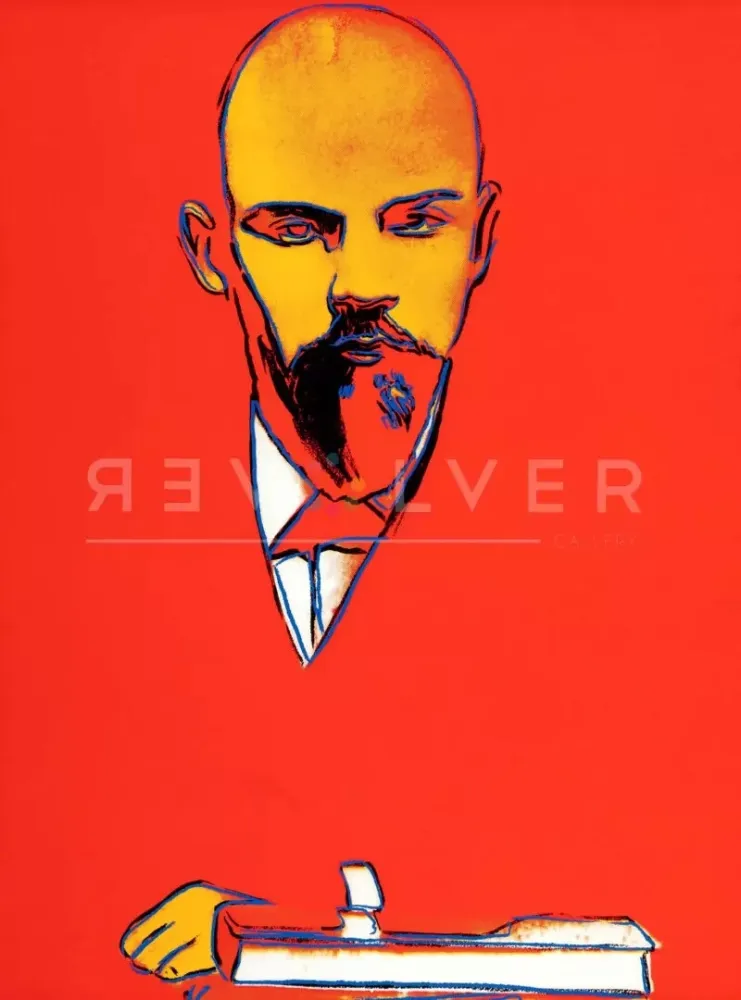 Zeefdruk Warhol - Lenin (Red) FS II.403