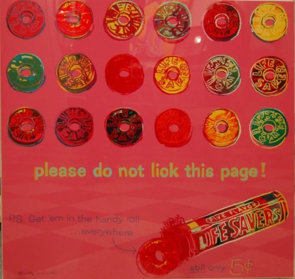 Zeefdruk Warhol - Life Savers (FS-II.353)