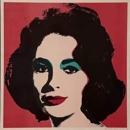 Lithografie Warhol - Liz