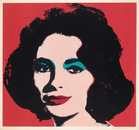 Zeefdruk Warhol - Liz (FS II.7) 