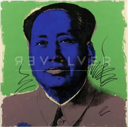 Zeefdruk Warhol - Mao 90
