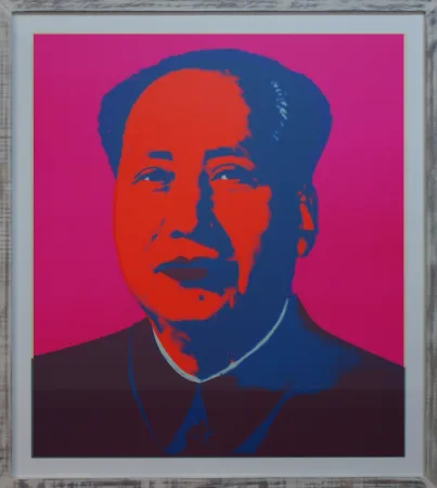 Zeefdruk Warhol - MAO