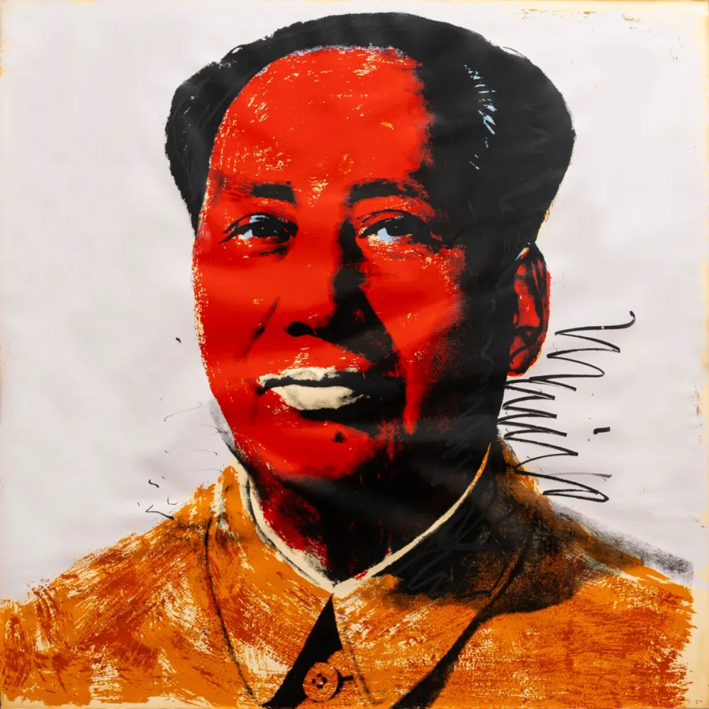 Zeefdruk Warhol - Mao 96