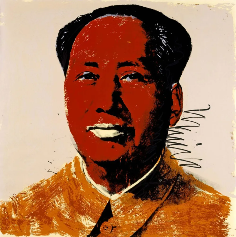 Zeefdruk Warhol - Mao 96