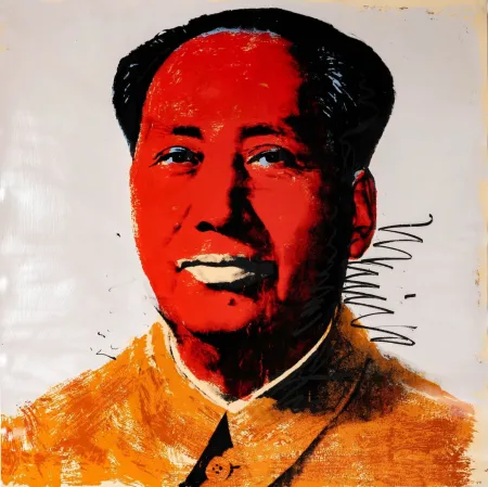 Zeefdruk Warhol - Mao 96