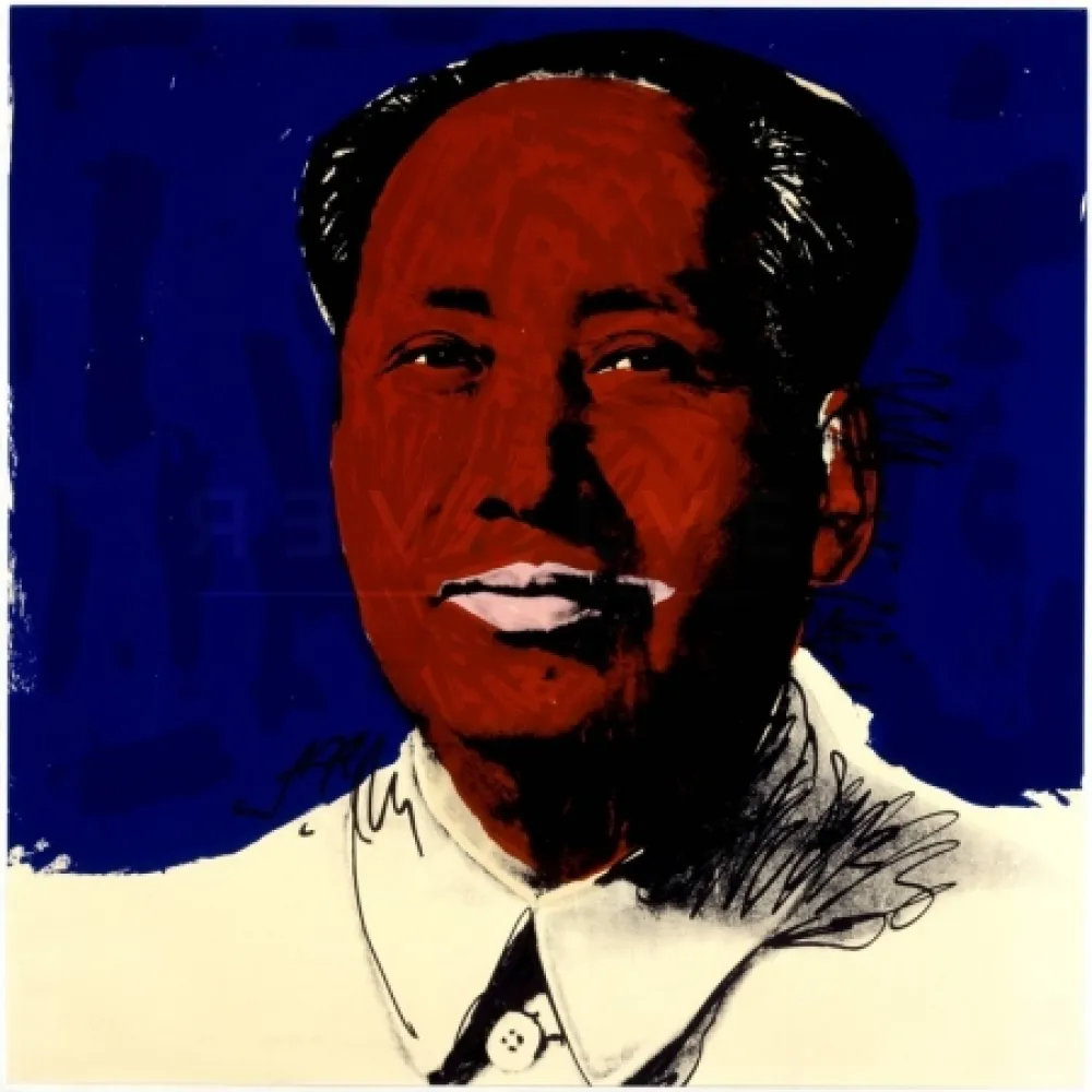 Zeefdruk Warhol - Mao 98 by Andy Warhol 