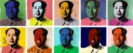 Zeefdruk Warhol - Mao, Complete Portfolio by Andy Warhol