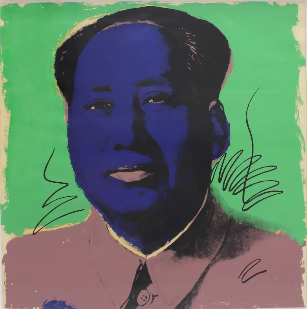 Zeefdruk Warhol - Mao (FS II.90)