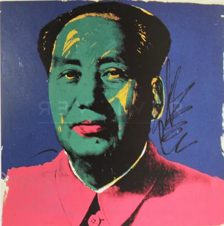 Zeefdruk Warhol - Mao (FS II.93)