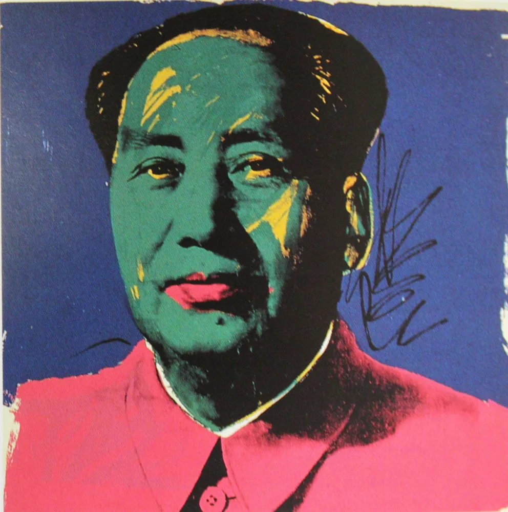 Zeefdruk Warhol - Mao (FS II.93)