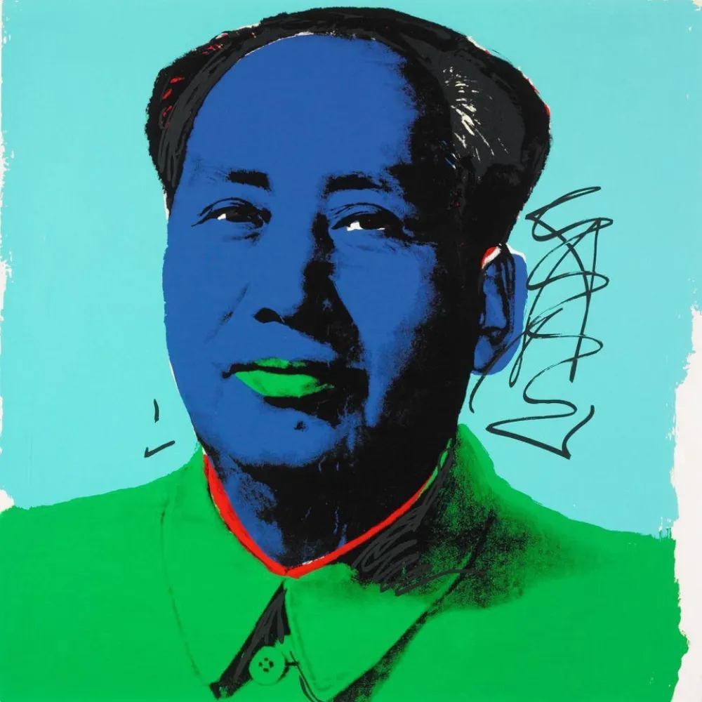 Zeefdruk Warhol -  Mao (FS II.99)
