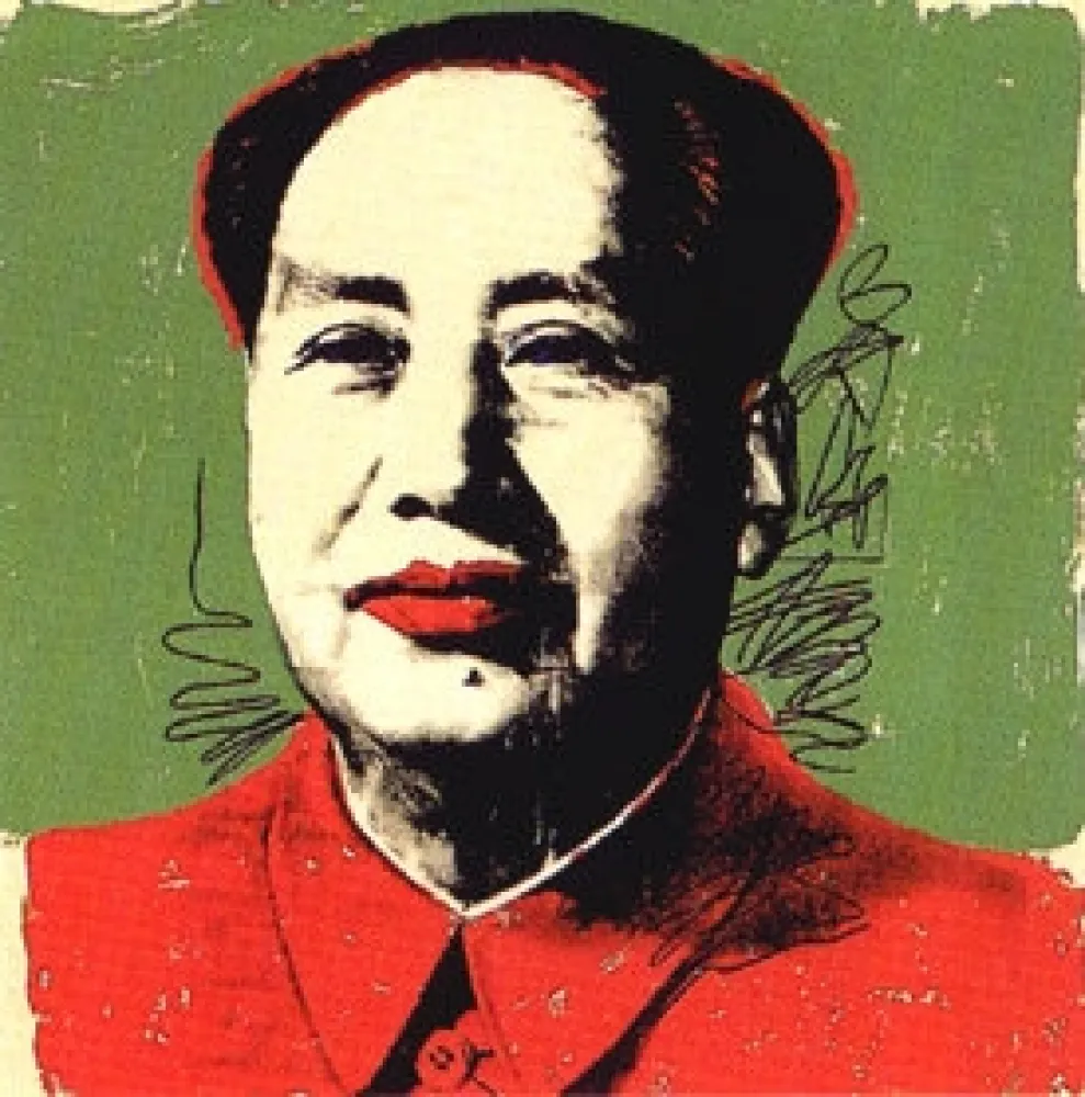 Zeefdruk Warhol - Mao (II.95)