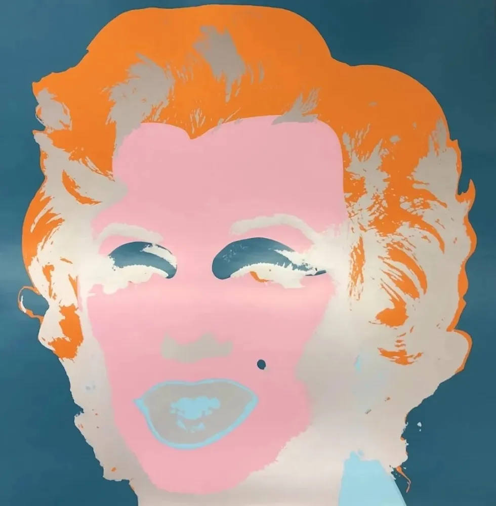 Zeefdruk Warhol - Marilyn
