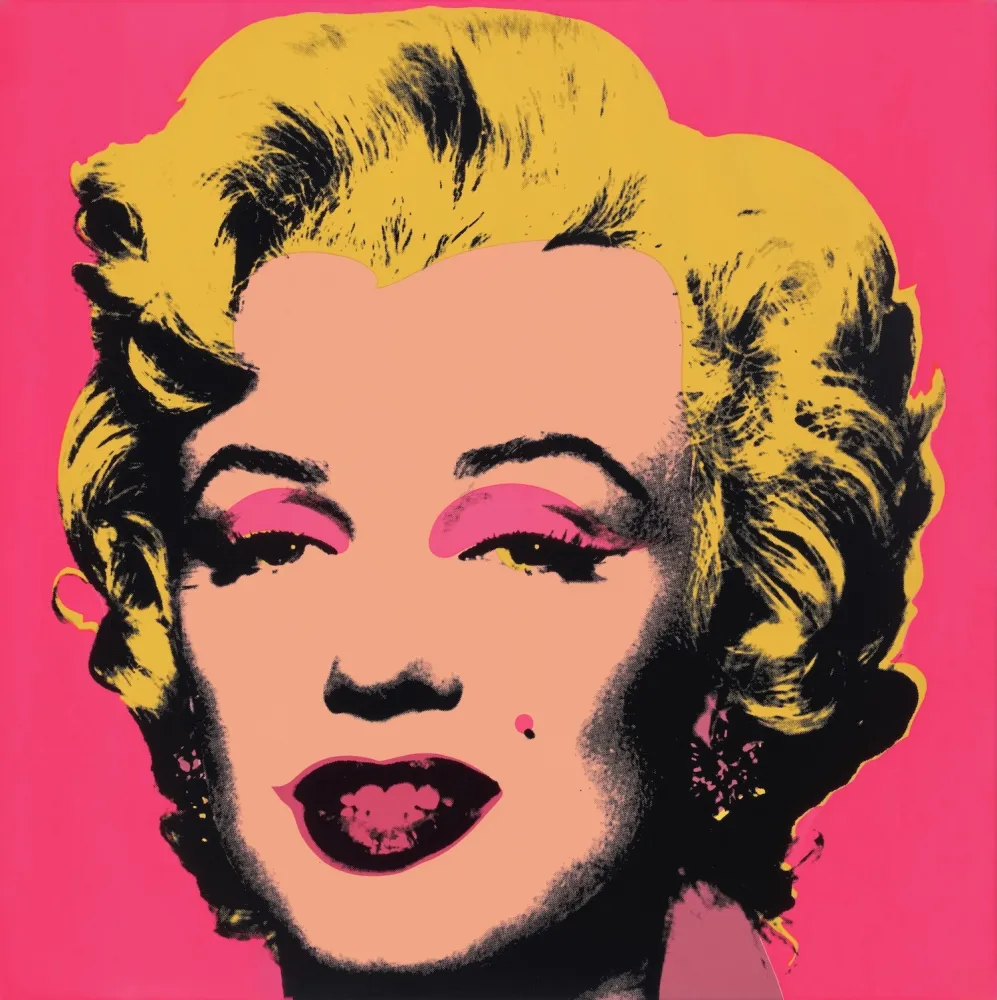 Zeefdruk Warhol - Marilyn #31