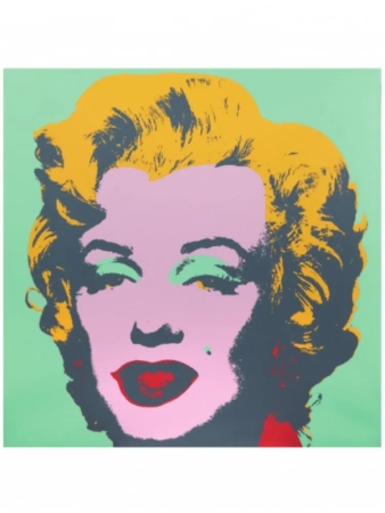 Zeefdruk Warhol - MARILYN