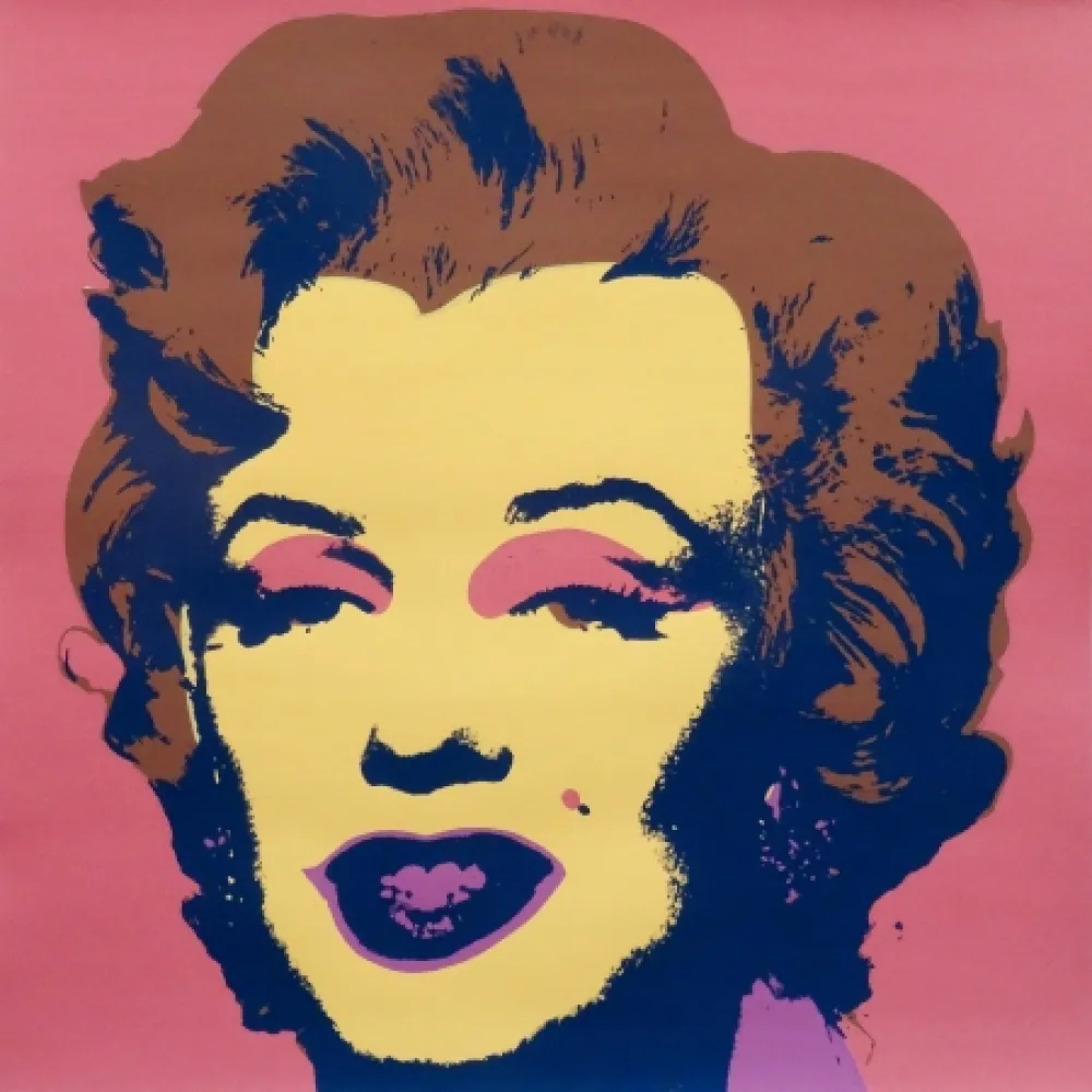 Zeefdruk Warhol - Marilyn