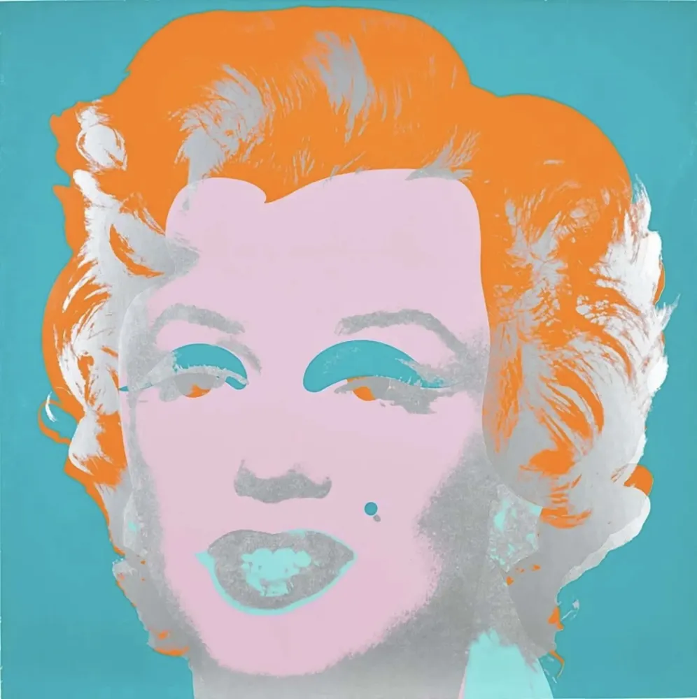 Zeefdruk Warhol - Marilyn F. S. 29