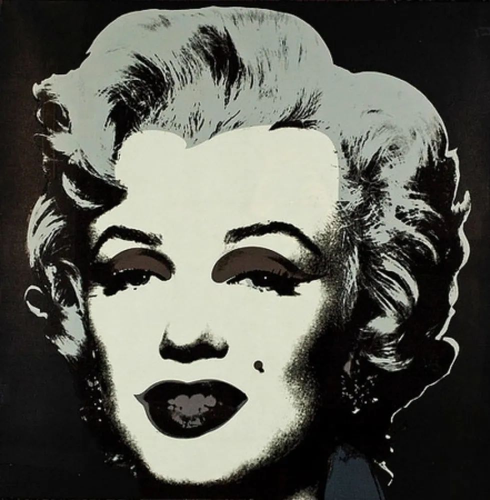 Zeefdruk Warhol - Marilyn II.24
