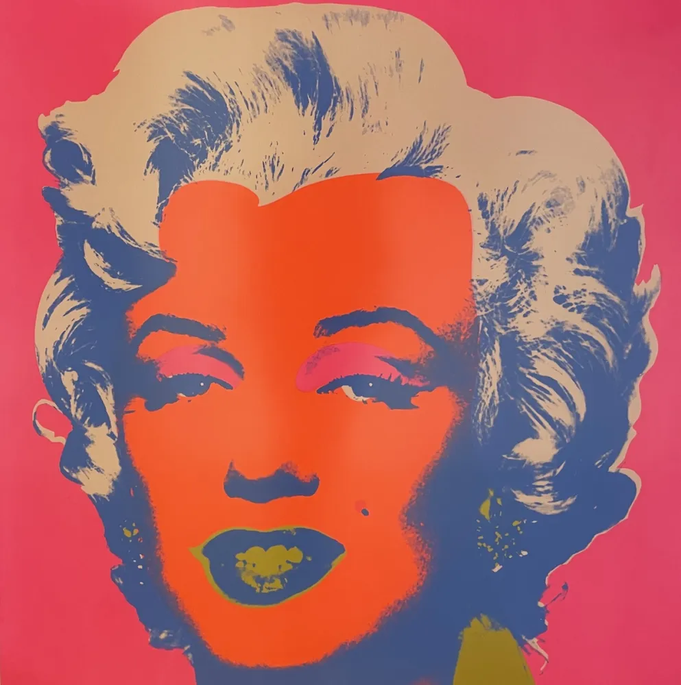 Zeefdruk Warhol - Marilyn Monroe 