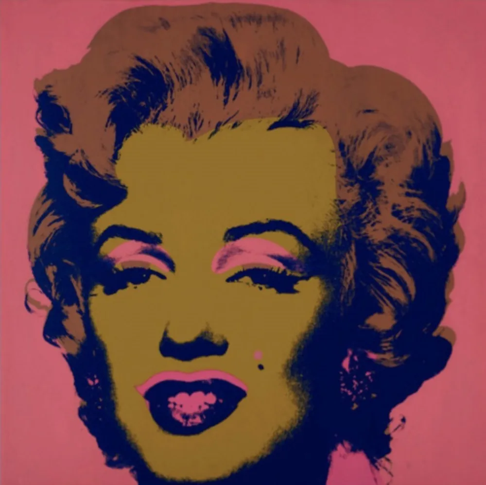 Zeefdruk Warhol - Marilyn Monroe