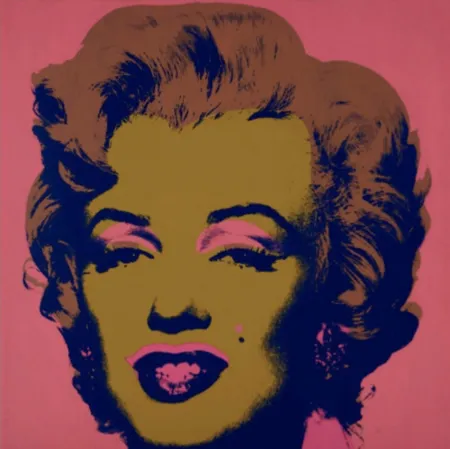 Zeefdruk Warhol - Marilyn Monroe