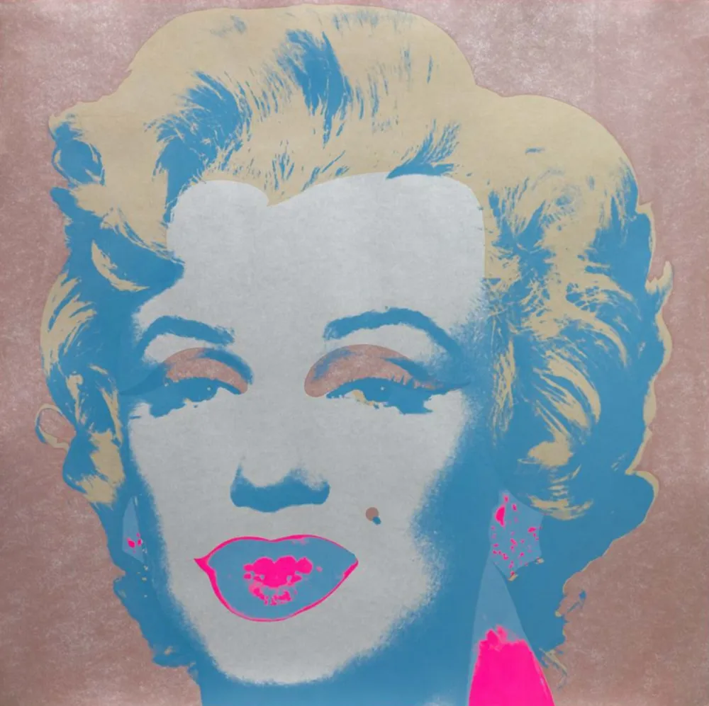 Zeefdruk Warhol - Marilyn Monroe 26