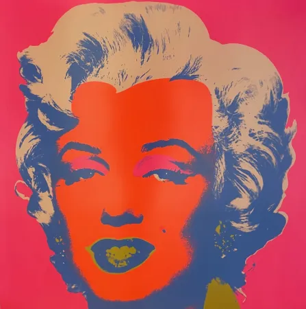 Zeefdruk Warhol - Marilyn Monroe (FS II.22)