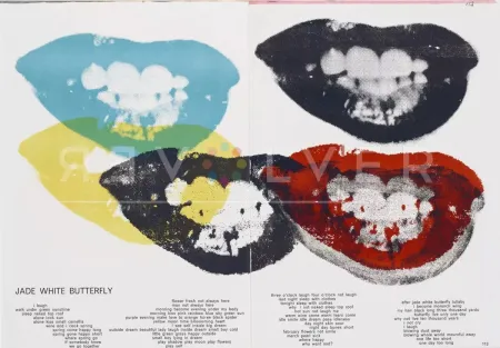 Zeefdruk Warhol - Marilyn Monroe I Love Your Kiss Forever Forever (FS II.5)