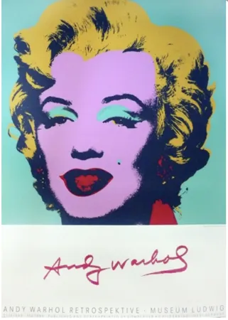 Zeefdruk Warhol - Marilyn Monroe – Ludwig Museum
