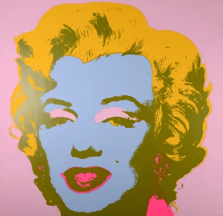 Zeefdruk Warhol - Marylin (#H), c. 1980