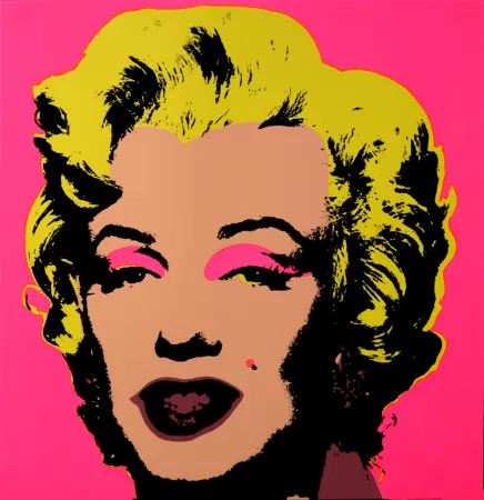 Zeefdruk Warhol - Marylin (#I), c. 1980 - Very large silkscreen