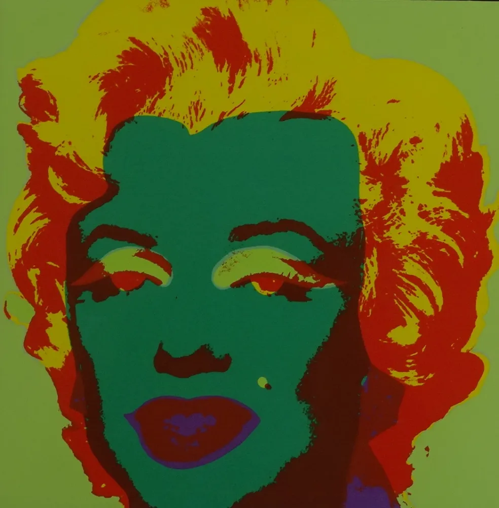 Zeefdruk Warhol - Marylin monroe