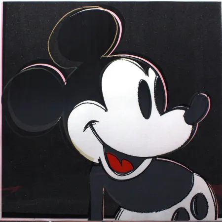 Zeefdruk Warhol - Mickey Mouse (FS II.265)