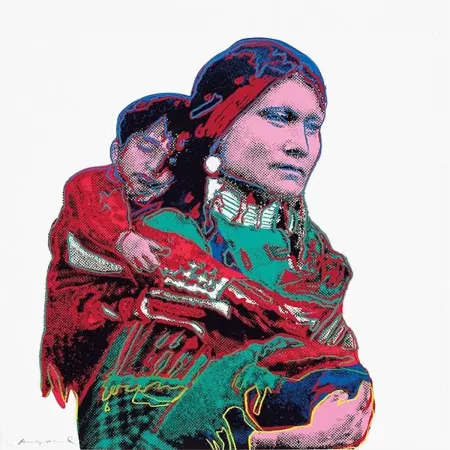 Zeefdruk Warhol - Mother and Child (FS II.383)