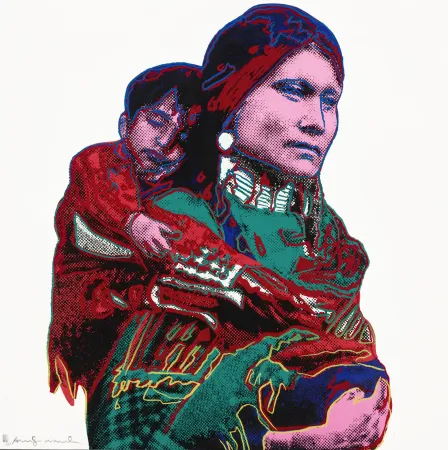 Zeefdruk Warhol - Mother and Child (FS II.383)