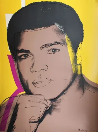 Zeefdruk Warhol - Muhammad Ali (FS II.182)