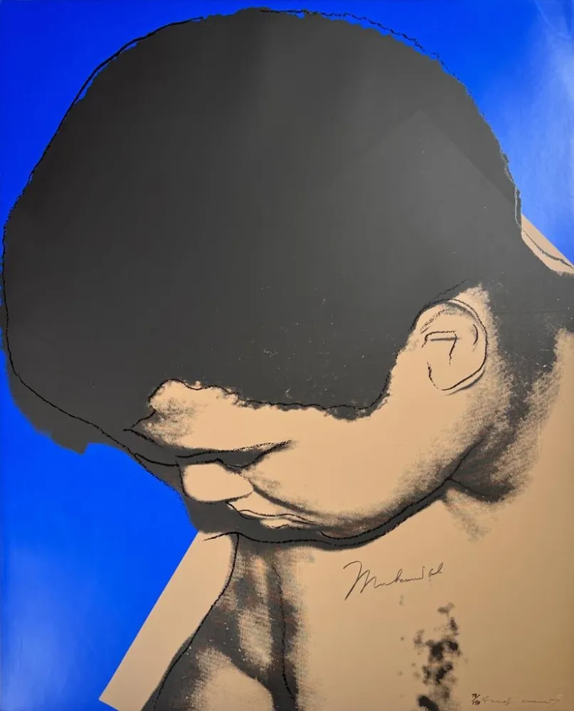 Zeefdruk Warhol - Muhammad Ali: Looking Down, II.180