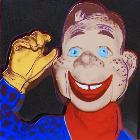 Zeefdruk Warhol - MYTHS: HOWDY DOODY FS II.263