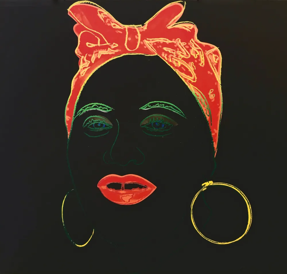 Zeefdruk Warhol - MYTHS: MAMMY FS II.262