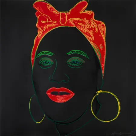 Zeefdruk Warhol - Myths: Mammy, II.262