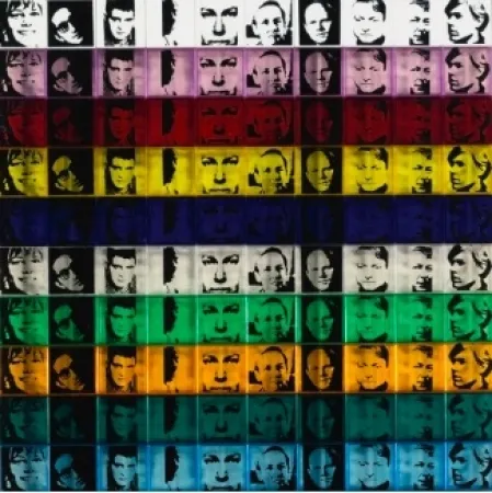 Zeefdruk Warhol - Portraits of the Artists