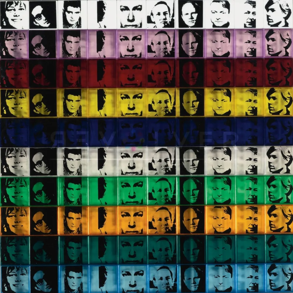 Zeefdruk Warhol - Portraits of the Artists (FS II.17)