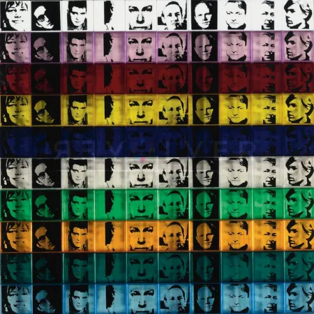 Zeefdruk Warhol - Portraits of the Artists (FS II.17)
