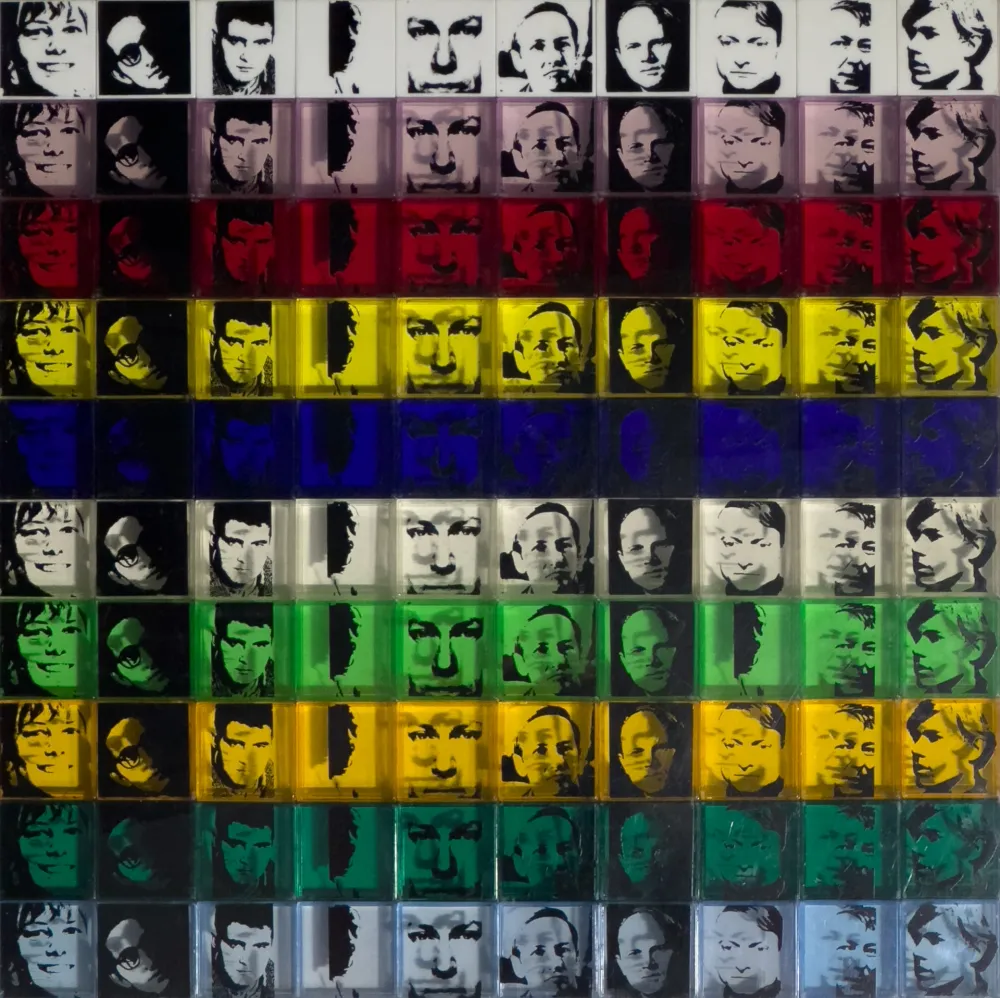 Zeefdruk Warhol - Portraits of the Artists (FS II.17)