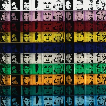 Zeefdruk Warhol -  Portraits Of The Artists (FS II.17)