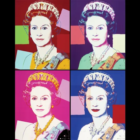 Zeefdruk Warhol - Queen Elizabeth II Of The United Kingdom Complete Portfolio (Reigning Queens)