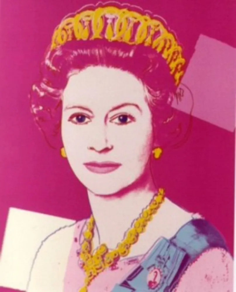 Zeefdruk Warhol - Queen Elizabeth II of the United Kingdom II.336A