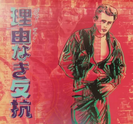 Zeefdruk Warhol - Rebel Without A Cause (James Dean) (FS II.355)