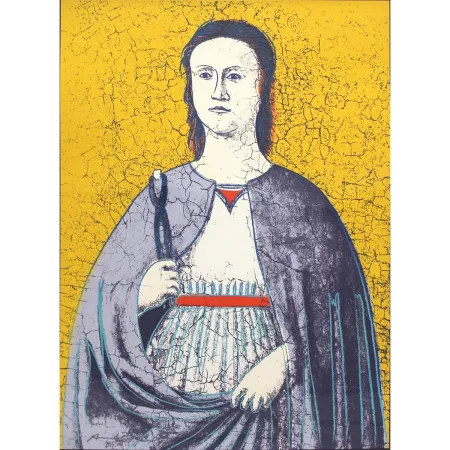 Zeefdruk Warhol - Saint  Apollonia 333